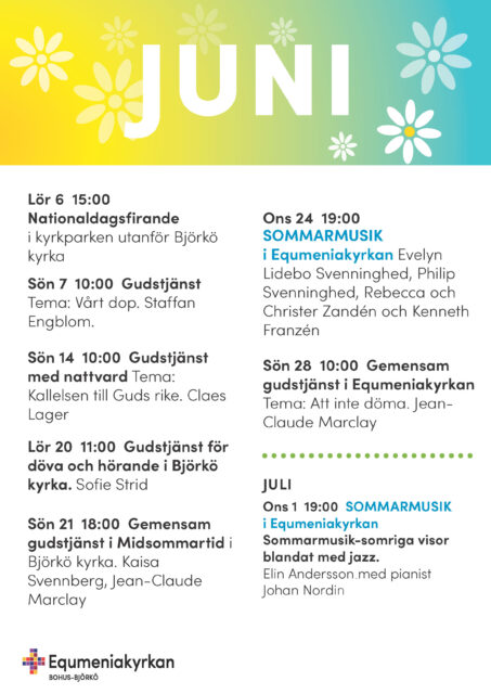 Månadsaffisch för juni