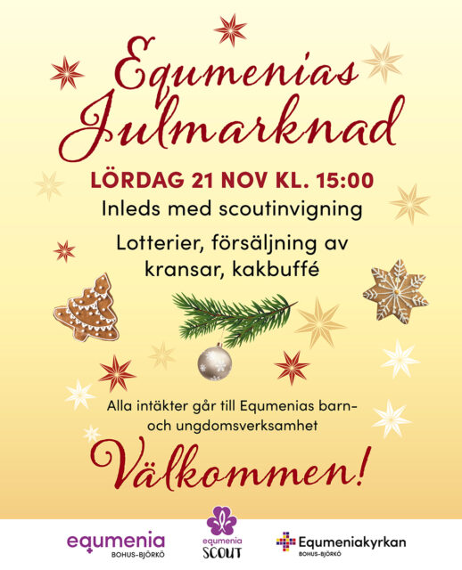 Välkommen till Scoutinvigning och Julmarknad
